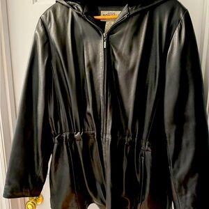 Sonoma women’s leather coat